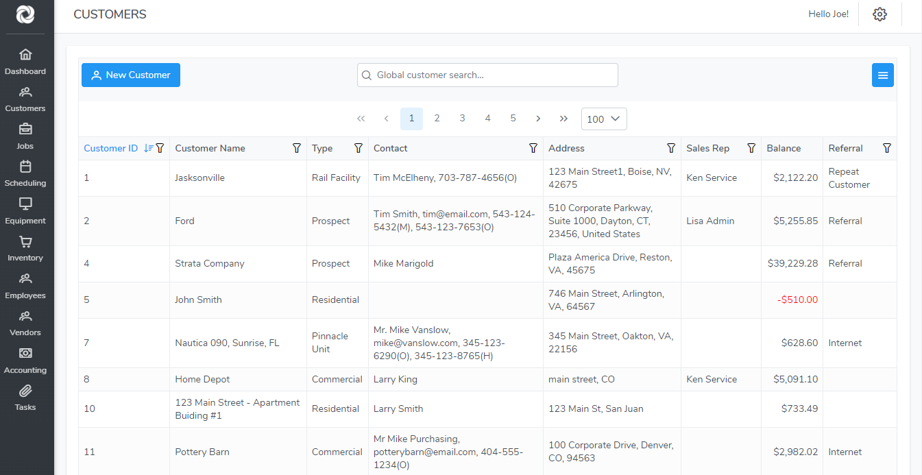 screenshot of Bella FSM